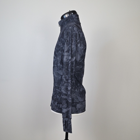 Lolë Black Patterned Zip Jacket – Women’s Small (S) – Ski & Snow / Active Jacket - Picture 7 of 14